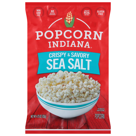 Popcorn Indiana Crispy & Savory Sea Salt Popcorn 4.75 oz