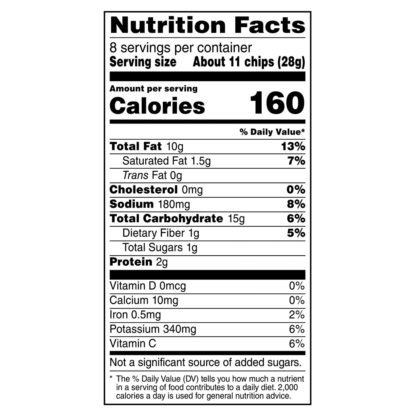 Ruffles Potato Chips Cheddar & Sour Cream Flavored 8 Oz