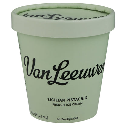 Van Leeuwen Sicilian Pistachio French Ice Cream 14 fl oz