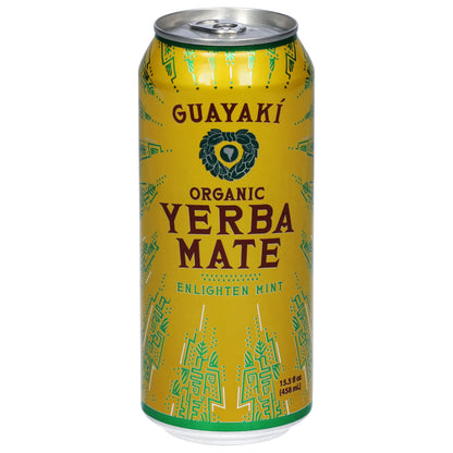 Guayaki Organic Enlighten Mint Yerba Mate 15.5 fl oz