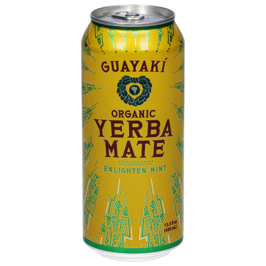 Guayaki Organic Enlighten Mint Yerba Mate 15.5 fl oz