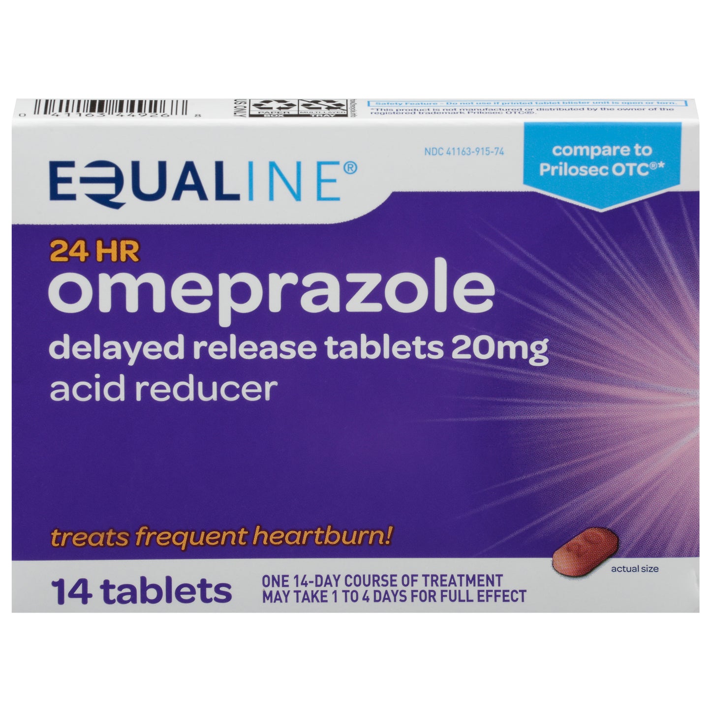 Equaline Omeprazole 14 Tablets