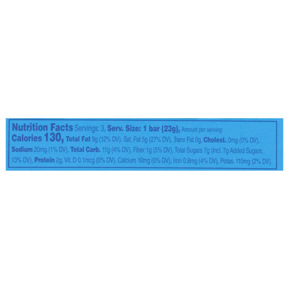 Tcho Choco Latte Milk Chocolate 3 - .83 oz Bars