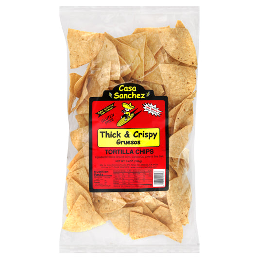 Casa Sanchez Tortilla Chips 14 oz - Thick