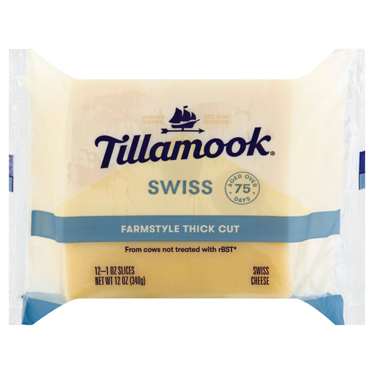 Tillamook Cheese 12 ea - Swiss