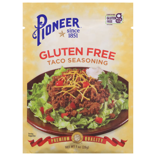 Pioneer Gluten Free Taco Seasoning 1 oz