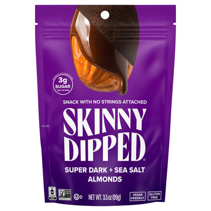 SkinnyDipped Super Dark + Sea Salt Almonds