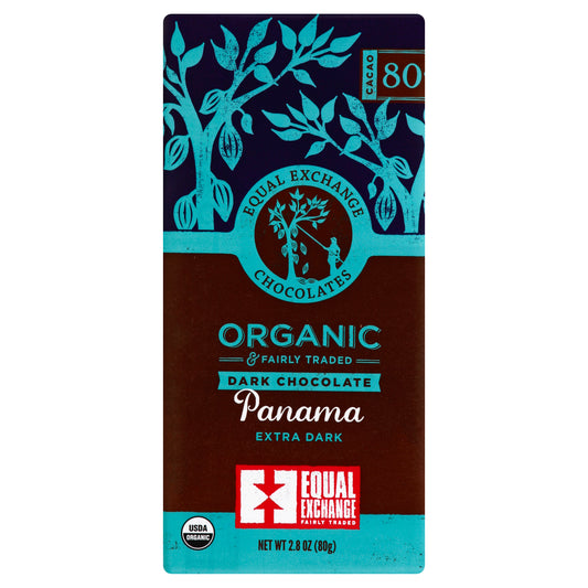 Equal Exchange Dark Chocolate 2.8 oz - Dark Chocolate Panama