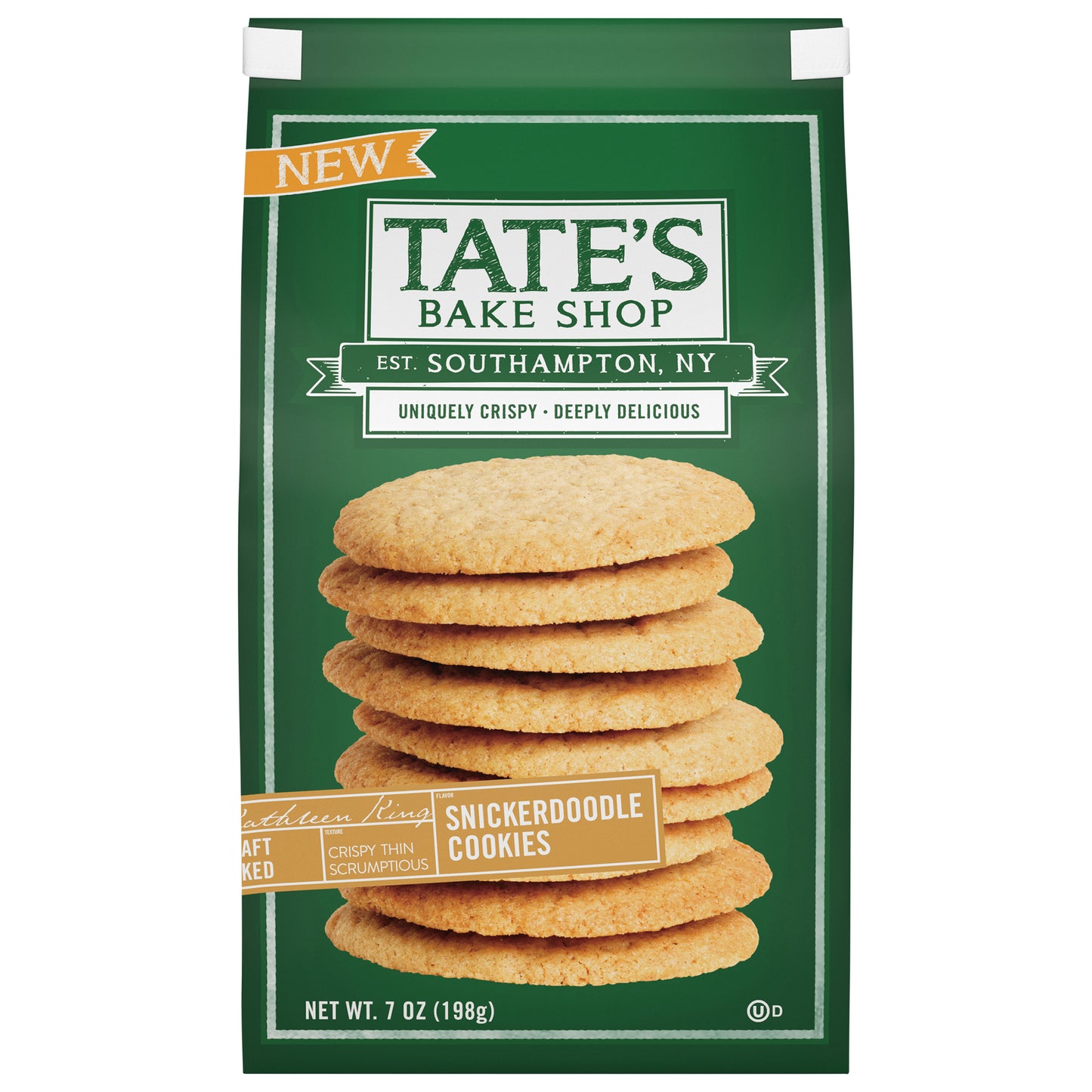 Tate's Bake Shop Snickerdoodle Cookies, 7 oz