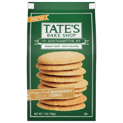 Tate's Bake Shop Snickerdoodle Cookies, 7 oz