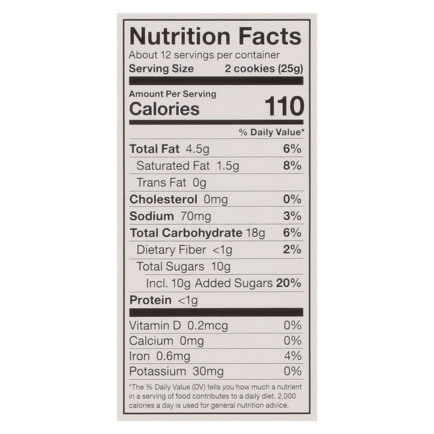 Goodie Girl Chocolate Creme Sandwich Cookies 10.6 oz