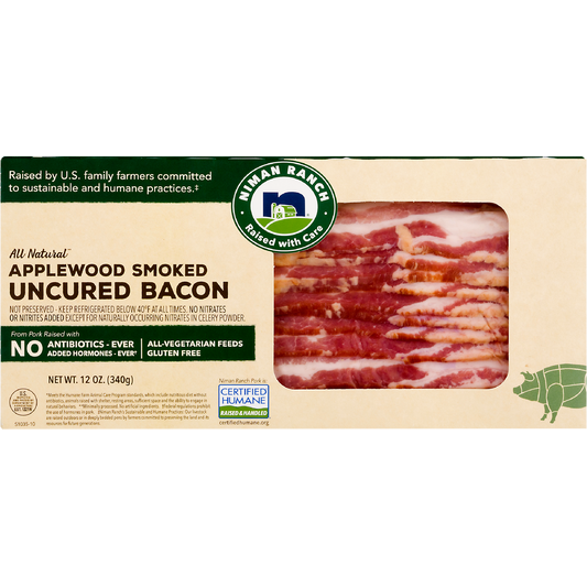 Niman Ranch Uncured Bacon 12 oz