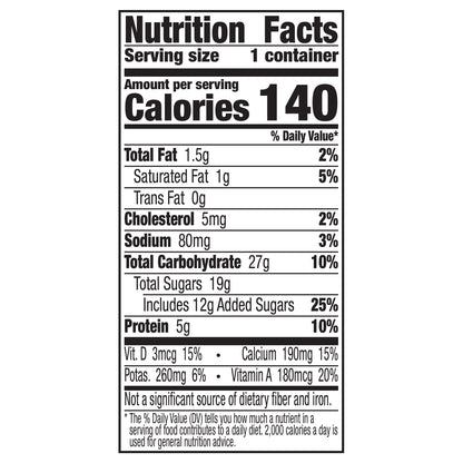 Yoplait Original Cherry Orchard Low Fat Yogurt, 6 OZ Yogurt Cup