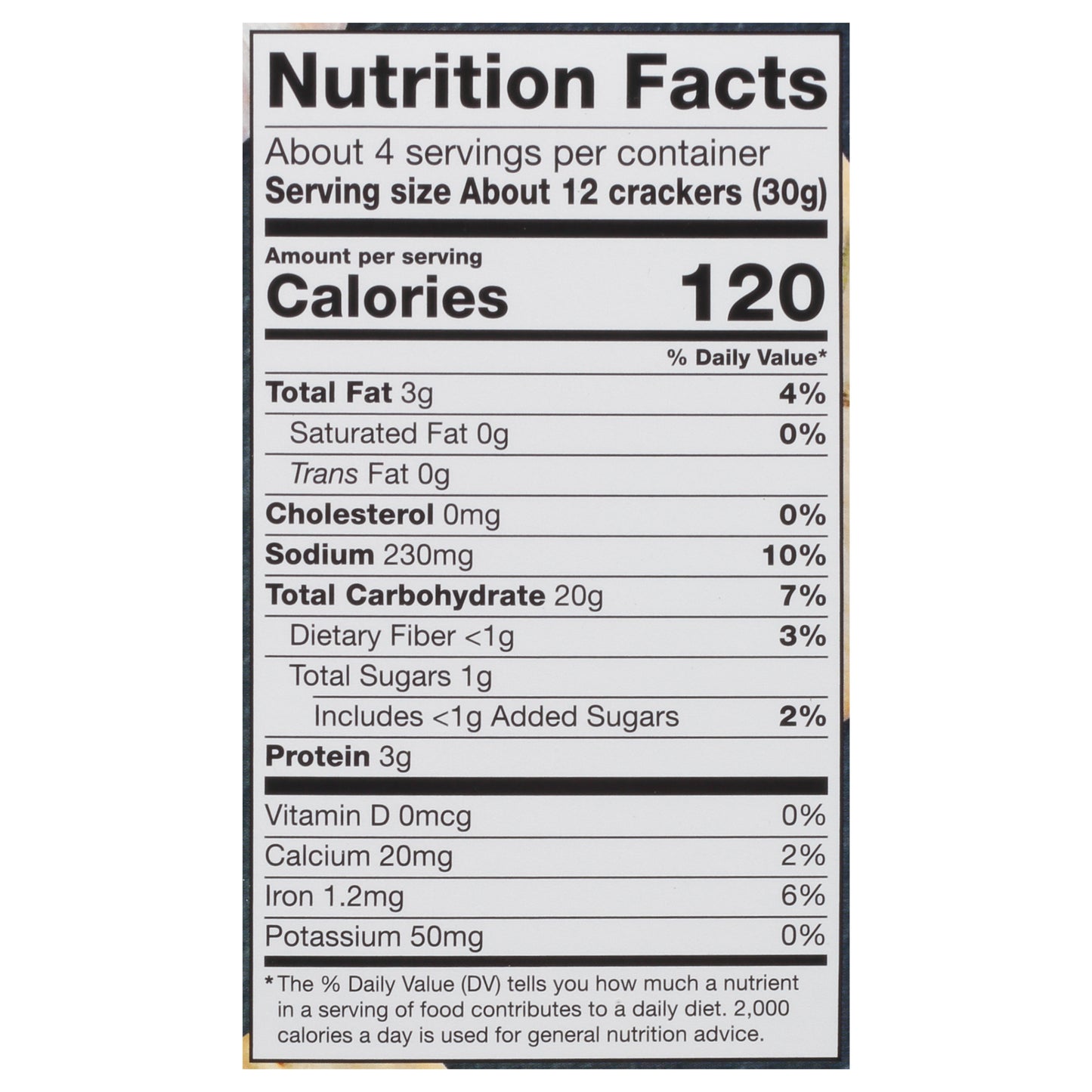 Wisecrackers Snack Roasted Garlic & Rosemary Crackers 4 oz