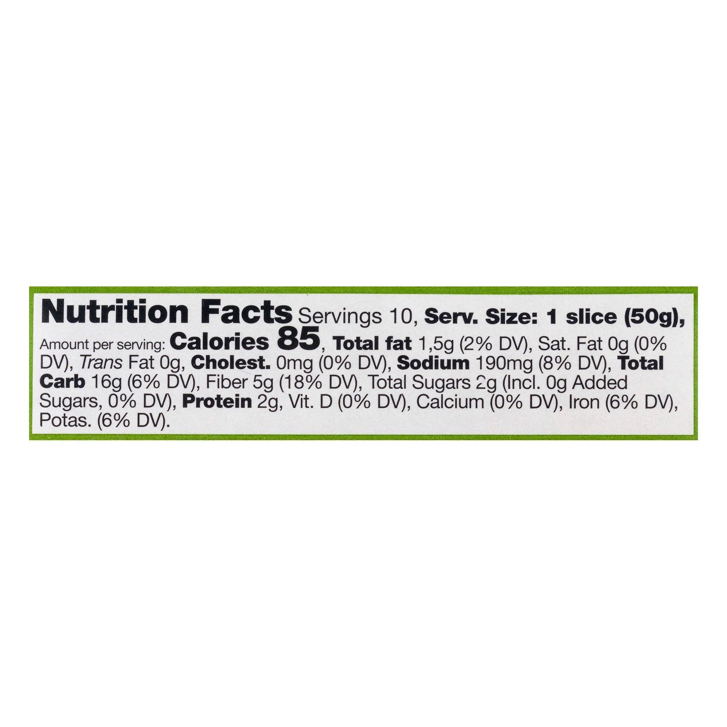 Genuine Bavarian Organic Whole Grain Bread 17.6 oz