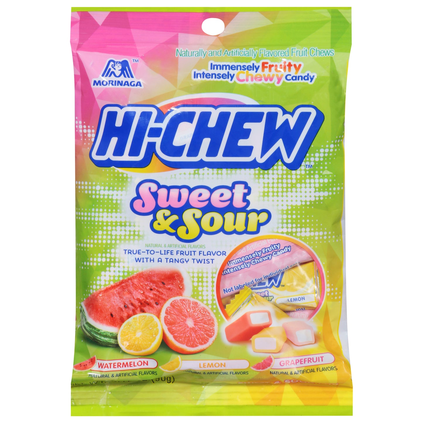Hi-Chew Sweet & Sour Mix Fruit Chews 3.17 oz