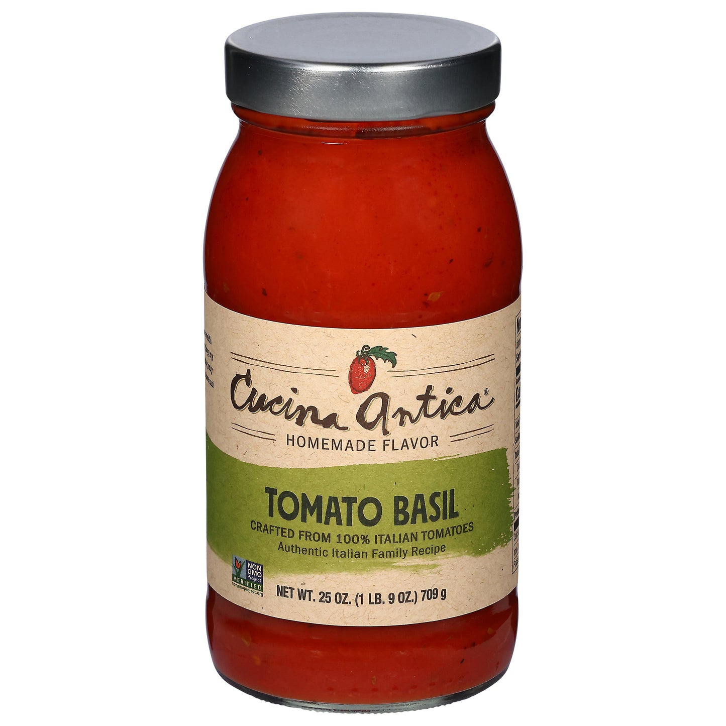 Cucina Antica Tomato Basil Sauce 25 oz