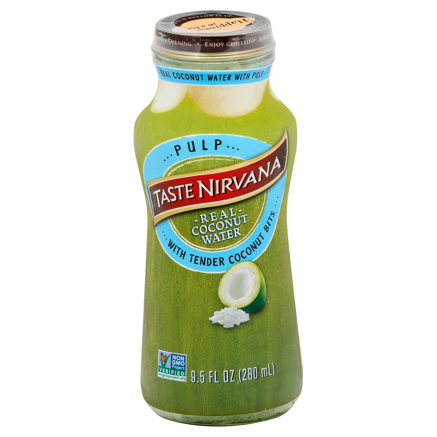 Taste Nirvana Pulp Coconut Water 9.5 oz