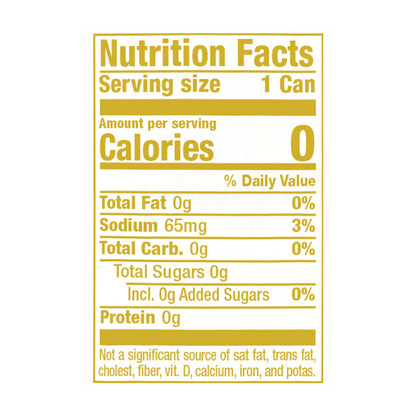 Schweppes Zero Sugar Tonic Water, 7.5 fl oz mini cans, 6 pack