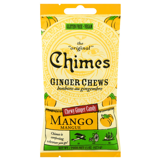 Chimes Mango Ginger Chews 1.5 oz