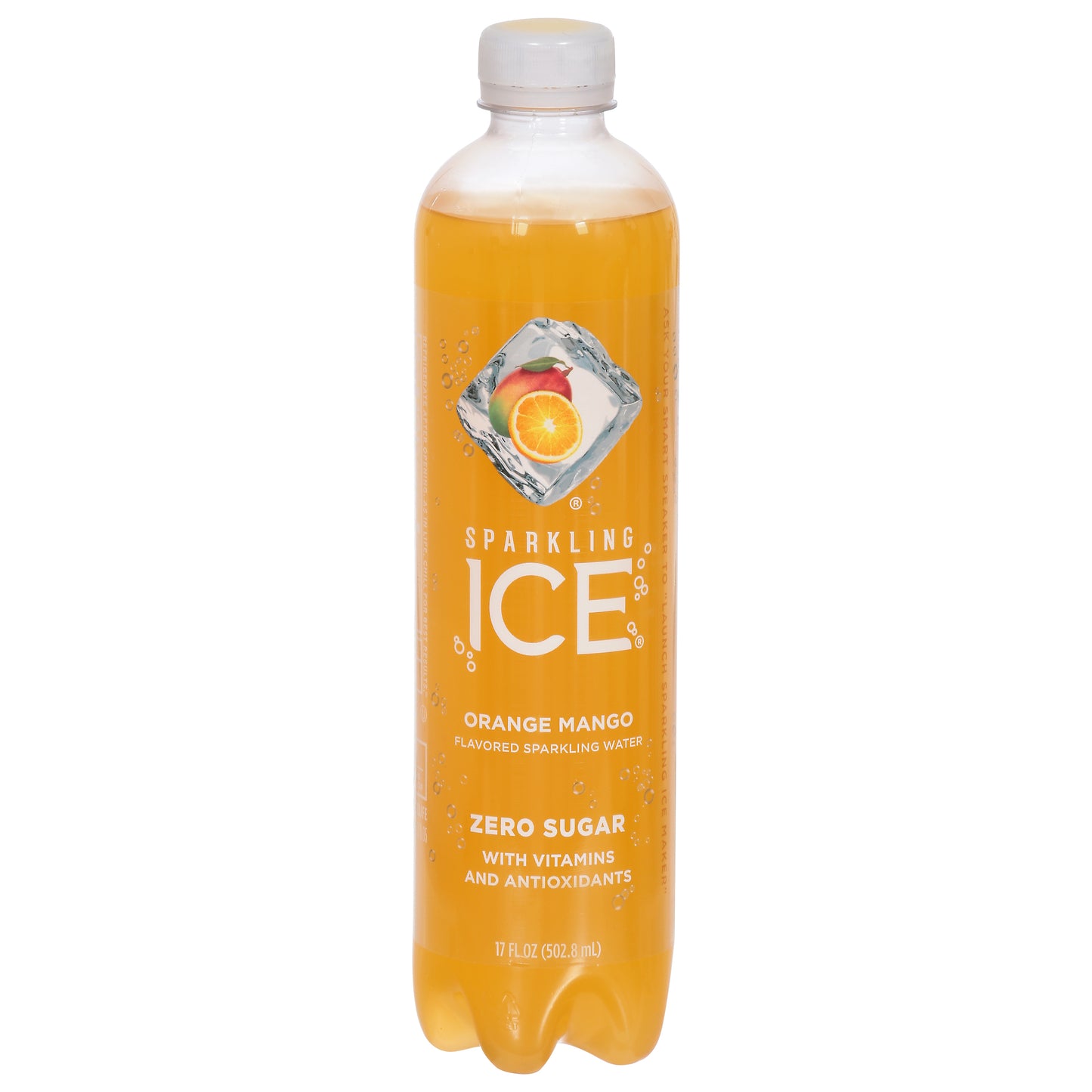 Ice Zero Sugar Orange Mango Sparkling Water 17 fl oz