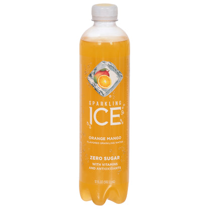 Ice Zero Sugar Orange Mango Sparkling Water 17 fl oz