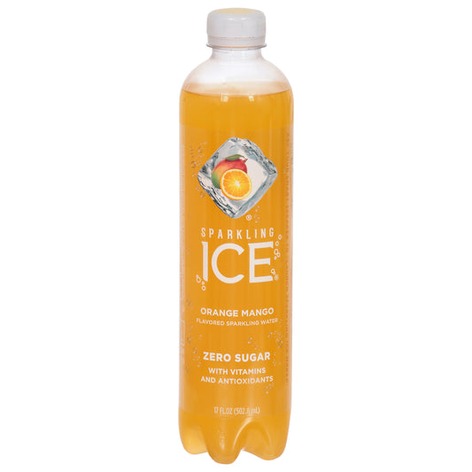 Ice Zero Sugar Orange Mango Sparkling Water 17 fl oz