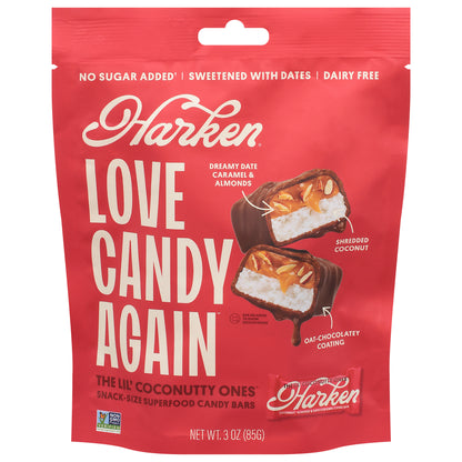 Harken The Lil' Coconutty Ones Candy Bars 3 oz