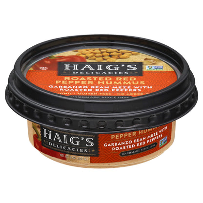 Haig's Roasted Red Pepper Hummus 8 oz