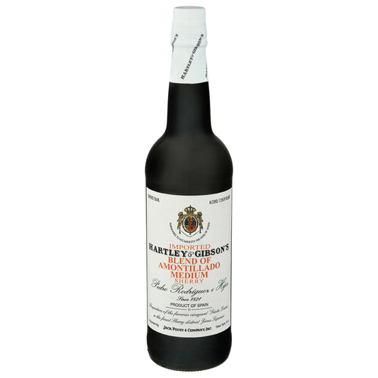 Hartley & Gibson's Amontillado Medium Sherry 750 ml