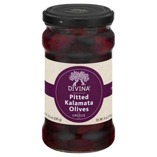 Divina Pitted Kalamata Olives 10.2 oz