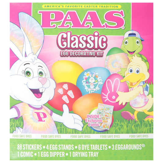 Paas Classic Egg Decorating Kit 1 ea