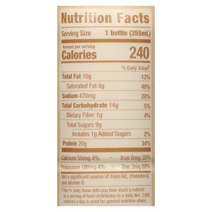 Rebbl Organic Plant-Powered Oatmeal Cookie Protein 12 fl oz