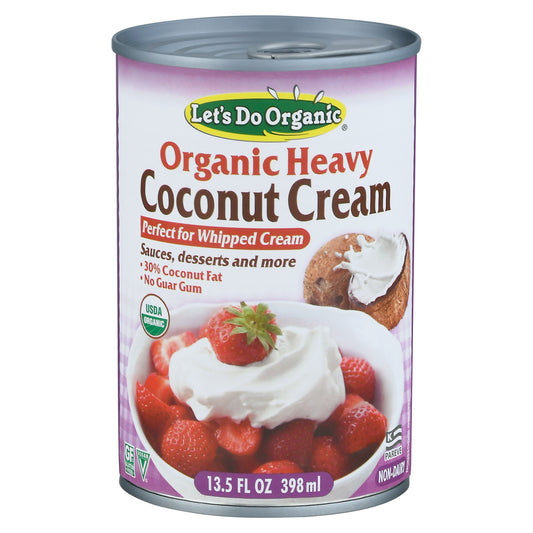 Let's Do Organic Heavy Coconut Cream 13.5 fl oz