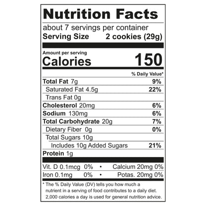 Tate's Bake Shop Gluten Free Lemon Cookies, Gluten Free Cookies, 7 oz