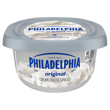 Philadelphia Original Cream Cheese Spread, 8 oz Tub