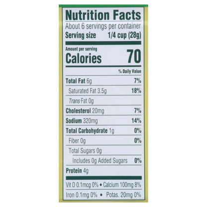 Athenos Crumbled Feta Traditional Cheese 6 oz