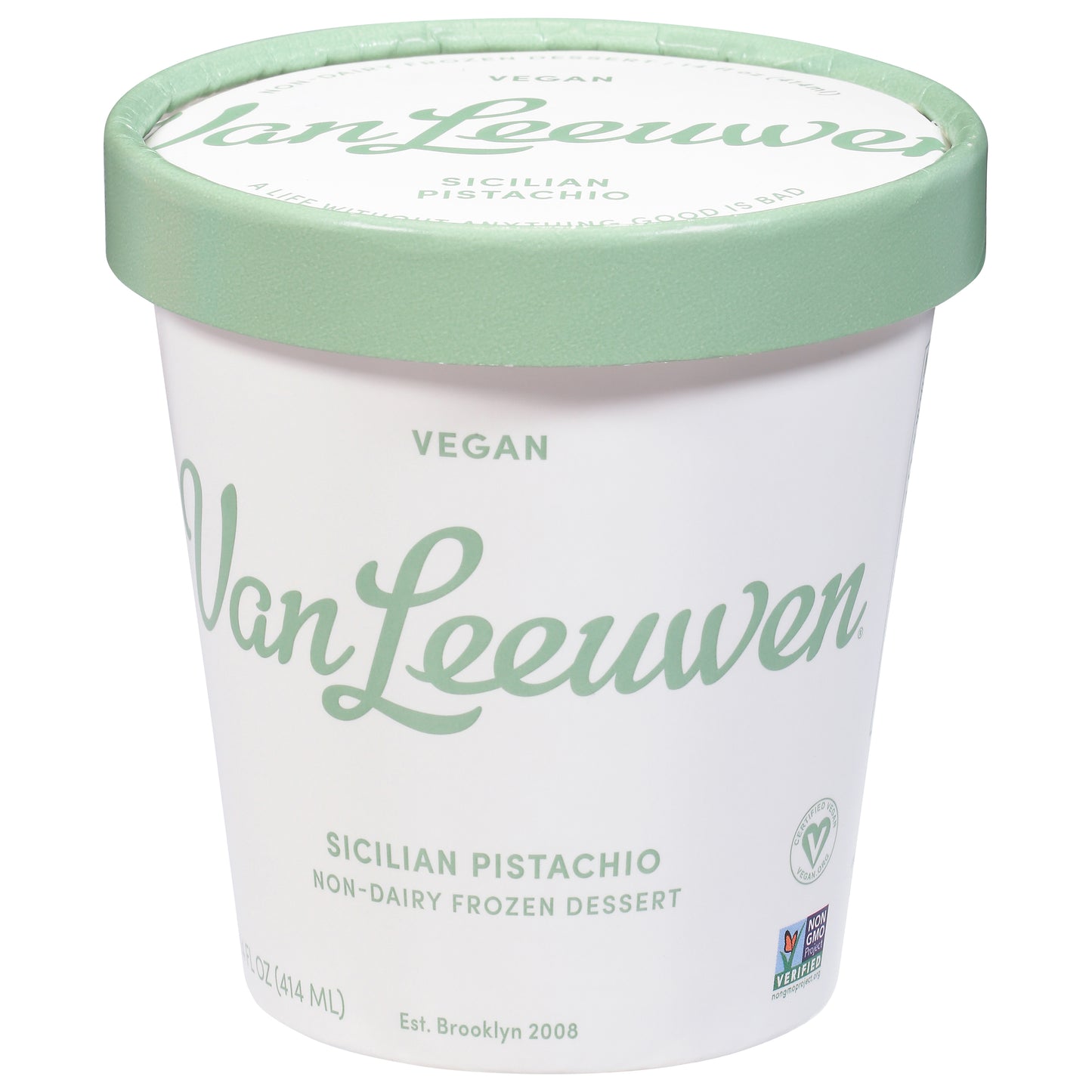 Van Leeuwen Non-Dairy Sicilian Pistachio Frozen Dessert 14 fl oz