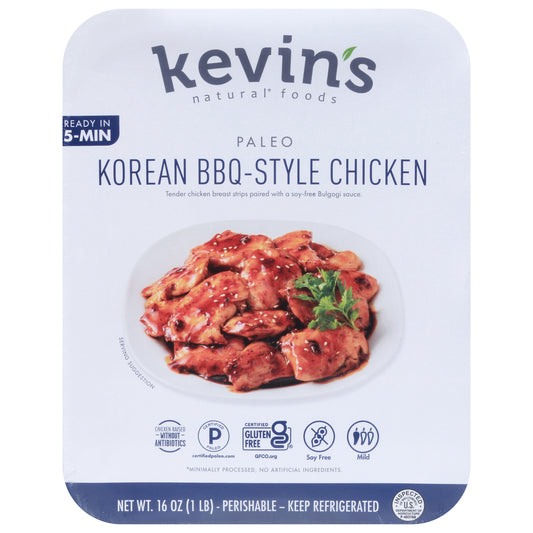 Kevin's Natural Foods Paleo Korean BBQ-Style Chicken 16 oz