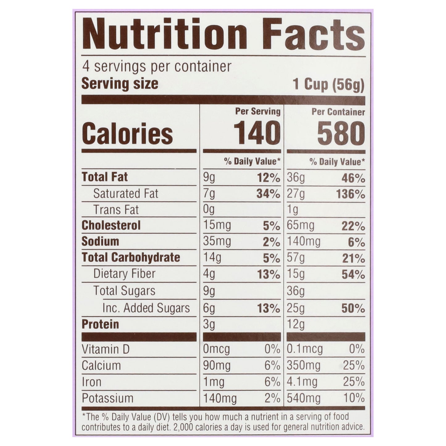 Alec's Culture Cup Probiotic Dark Chocolate Honeycomb Crunch Ice Cream 4 - 3.5 fl oz Cups