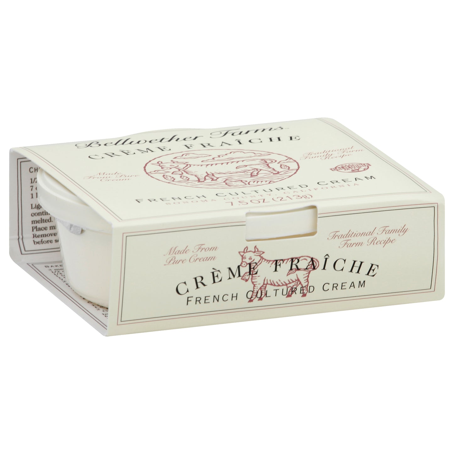 Bellwether Farms Creme Fraiche French Cultured Cream 7.5 oz