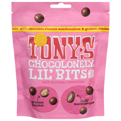 Tony's Chocolonely Milk Chocolate Smore's Lil' Bits 4 oz