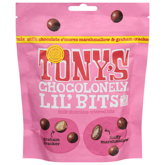 Tony's Chocolonely Milk Chocolate Smore's Lil' Bits 4 oz