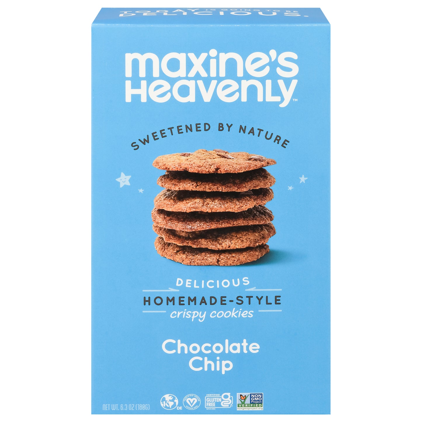 Maxine's Heavenly Crispy Chocolate Chip Cookies 6.3 oz