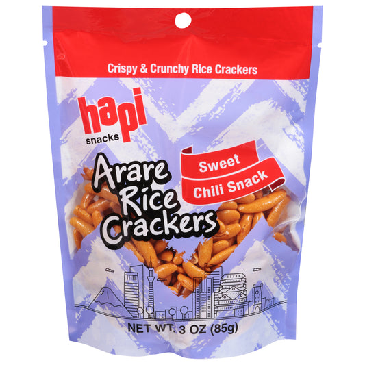 Hapi Snacks Arare Rice Crackers 3 oz
