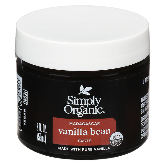 Simply Organic Madagascar Vanilla Bean Paste 2 fl oz