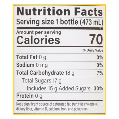 Guayaki Brewed Strawberry Hibiscus Yerba Mate 16 fl oz