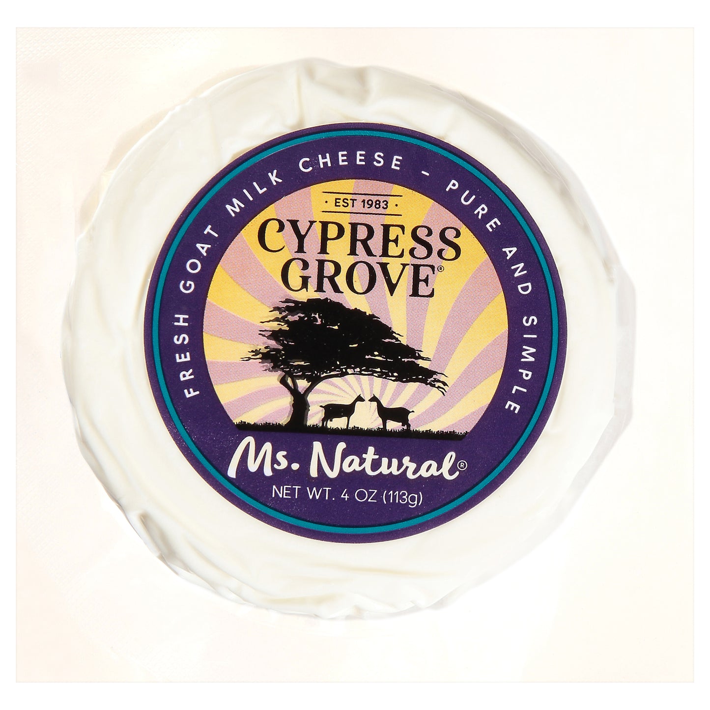 Cypress Grove Ms. Natural Fresh Goat Milk Cheese 4 oz