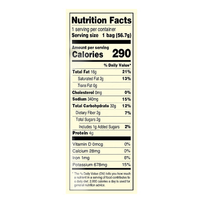 2 oz "Dirty" Sour Cream & Onion Potato Chips