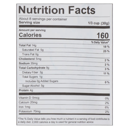 NuTrail No Sugar Added Sweet & Crunchy Honey Nut Nut Granola 8 oz